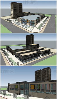 工业产业创意园的设计与建模 融合创新与功能